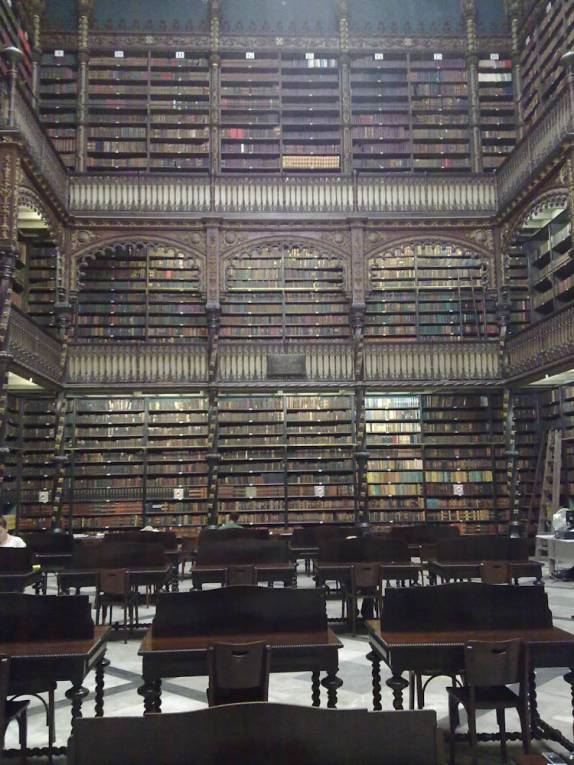 Biblioteca do Real Gabinete Portugues de Leitura, no Rio de Janeiro - RJ